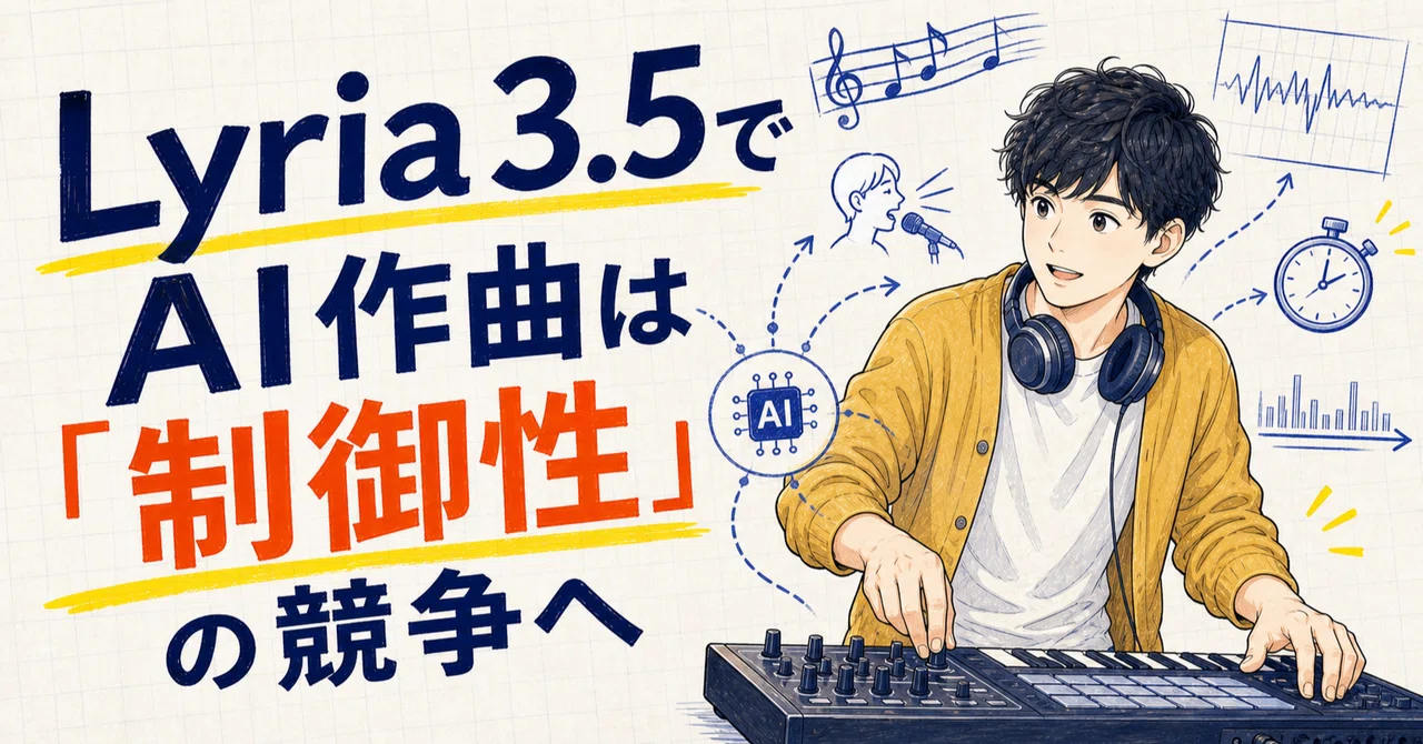 声楽曲の作曲原理 マドリガーレからリートまで 言語と音楽の関係をさぐる Lyria 3.5でAI作曲は「制御性」の競争へ｜yo4shi80