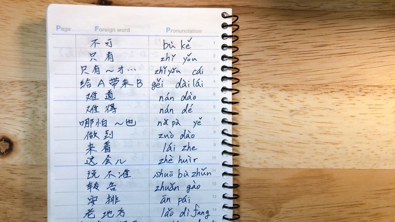 超科学的 中国語の単語の覚え方 Yuki Note