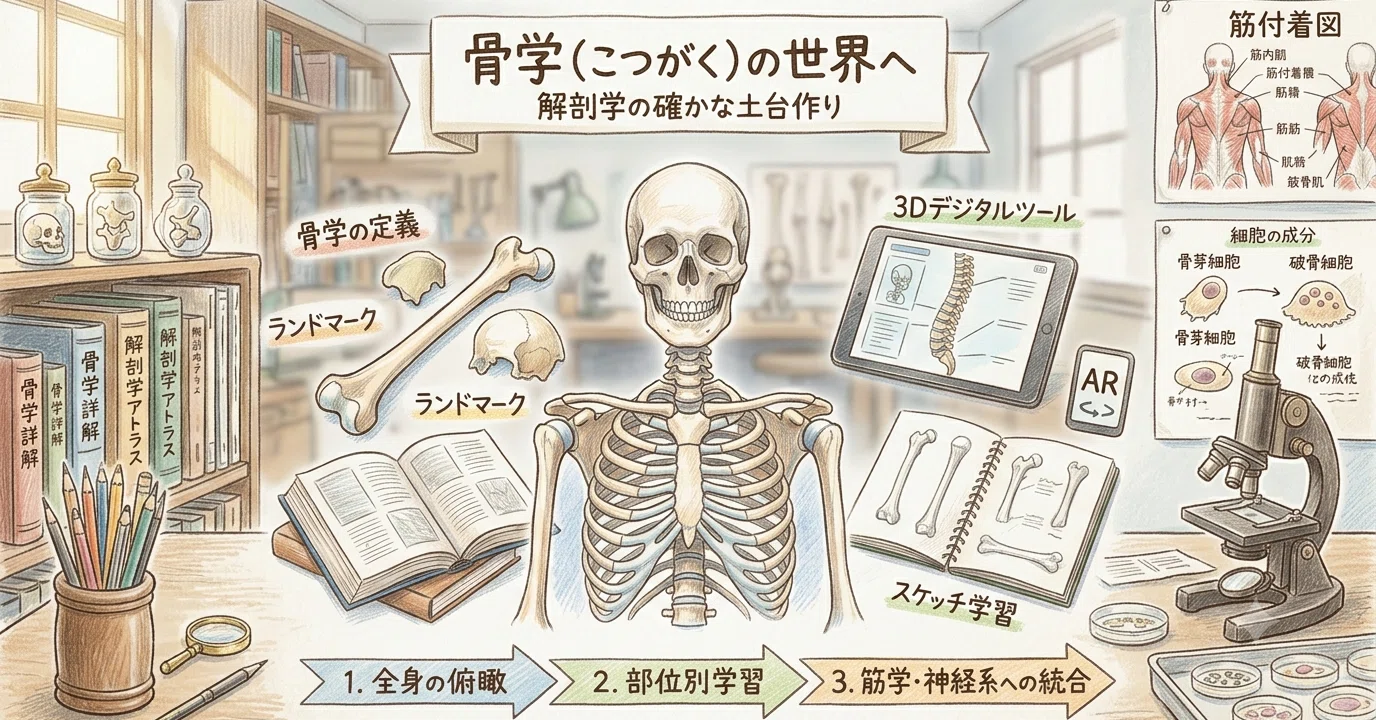 学習ノート by ReSear-Co｜Basic Medical Talk ｜身体の物語｜解剖学
