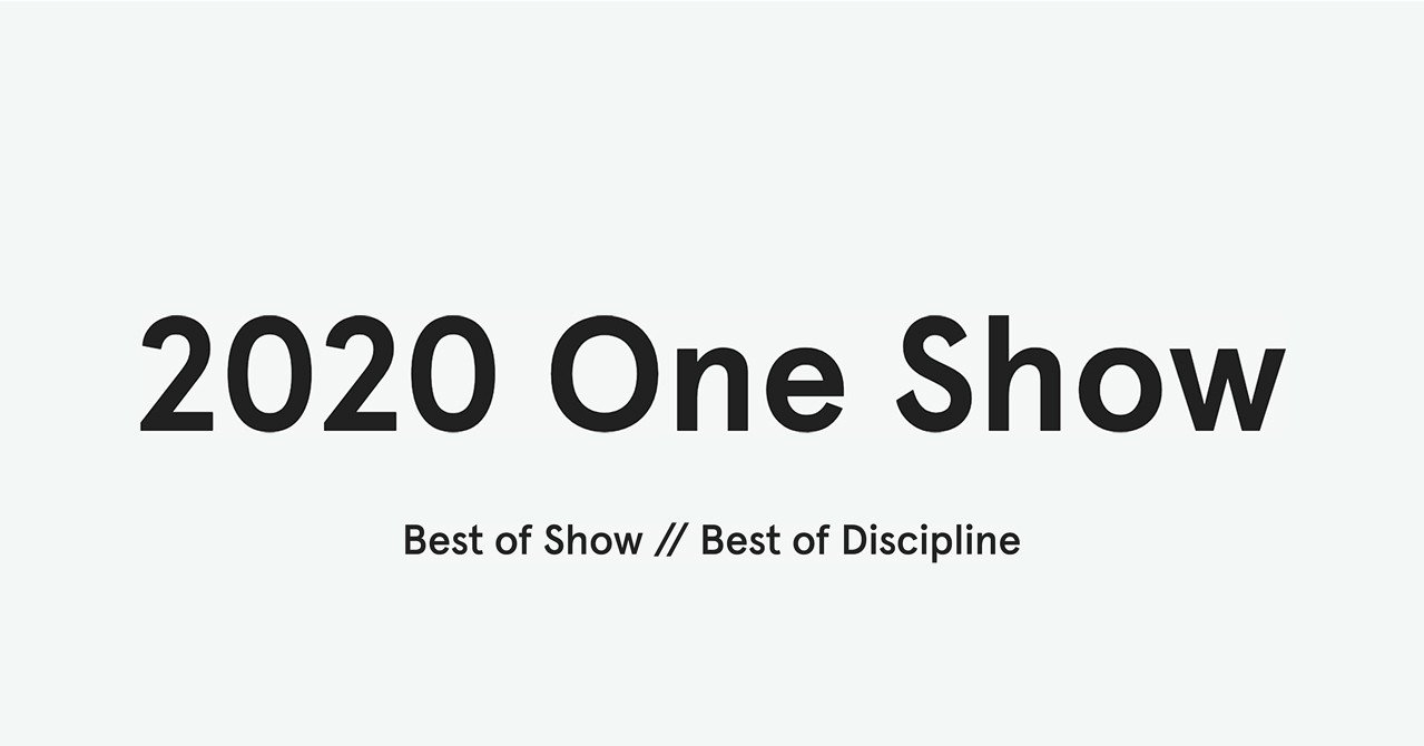 One Show 受賞作品まとめ 1 Taro Sugawara Note