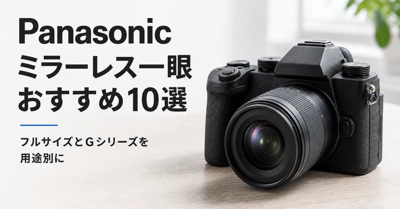パナソニック Panasonic フルサイズ ミラーレス一眼カメラ Panasonic ミラーレス一眼のおすすめ10選 フルサイズSシリーズと