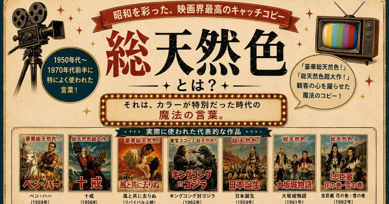 Part12 松竹の映画製作の歴史 〈総天然色映画と充実の1950年代〉 希少映画パンフレット東劇 松竹三十周年記念映画 オードリーヘップバーン 【中古】 天然色の写真と映画 (1950年)
