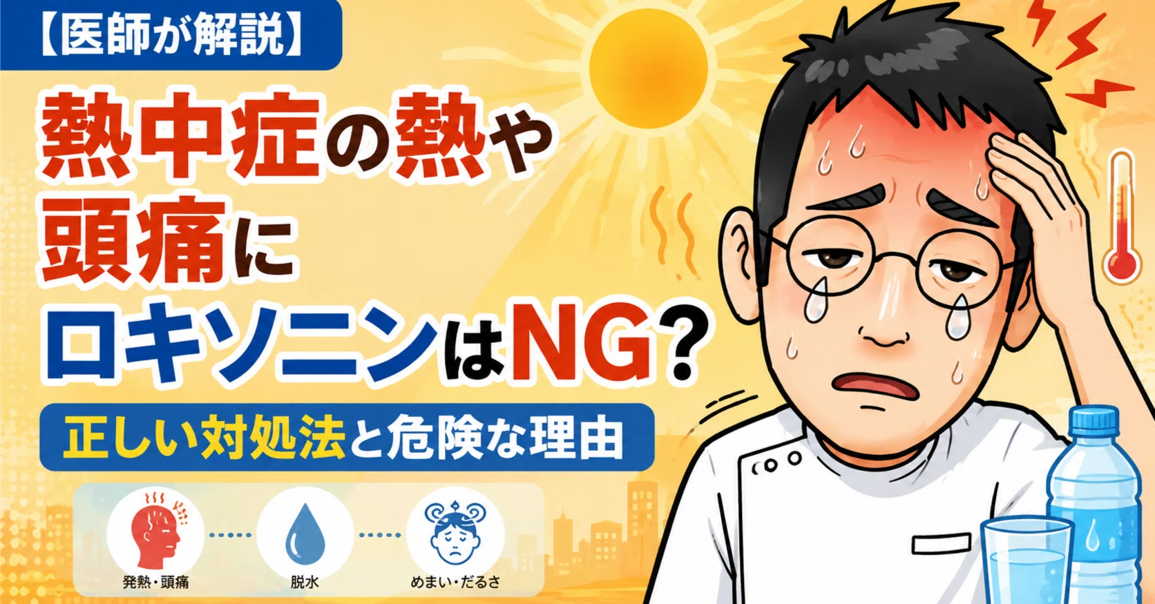 熱中 症 頭痛 ロキソニン