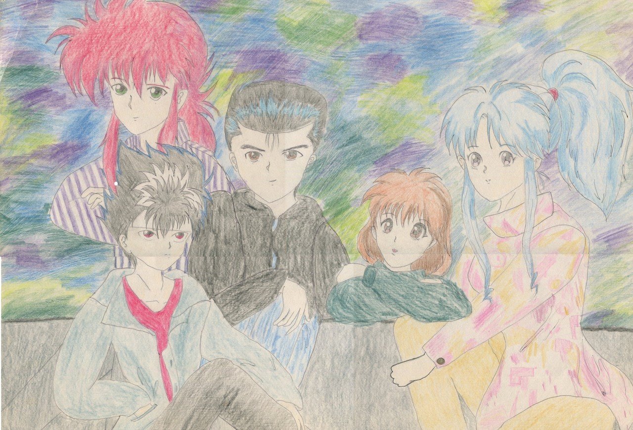 昔描いた絵をもう一度描き直してみる｜miko