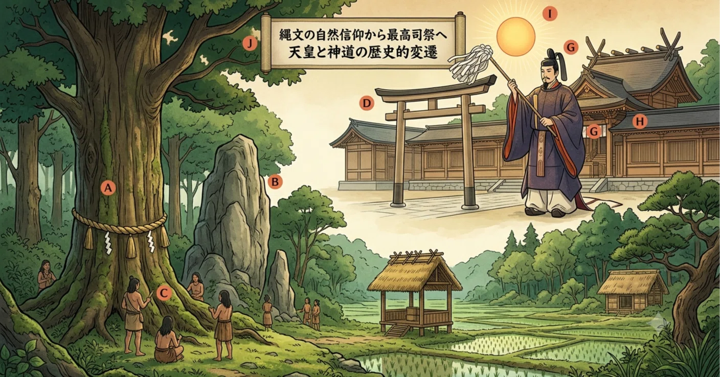 天皇 神道 関係