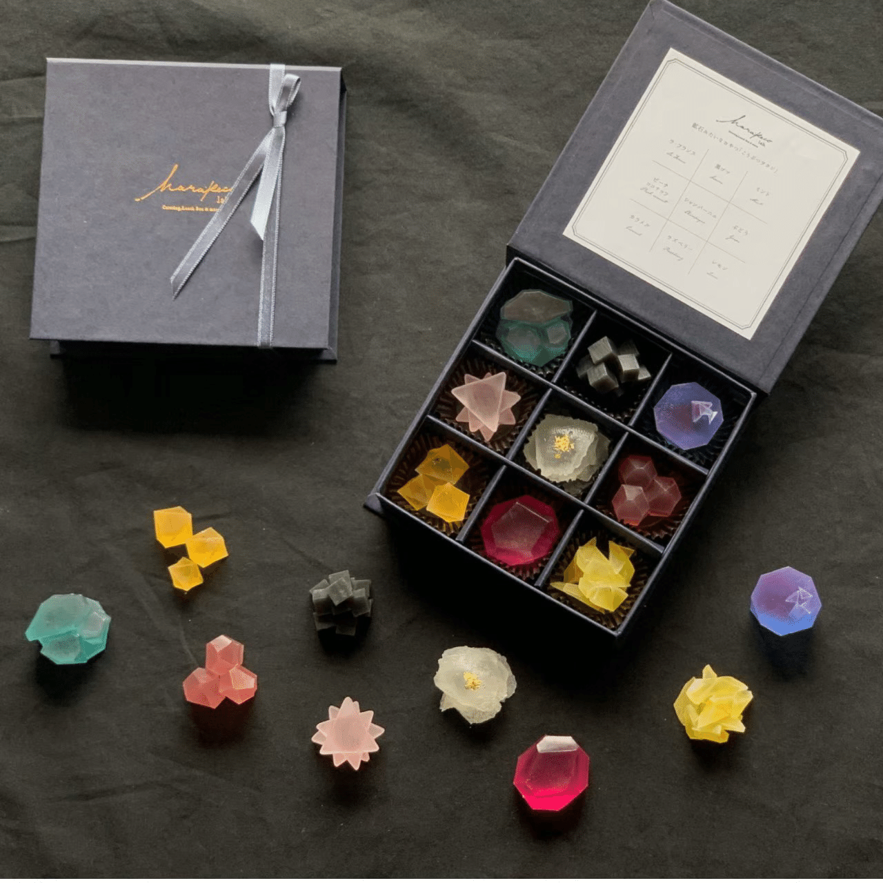 名もなき石のようなお菓子の誕生～こうぶつヲカシという琥珀糖が出来る