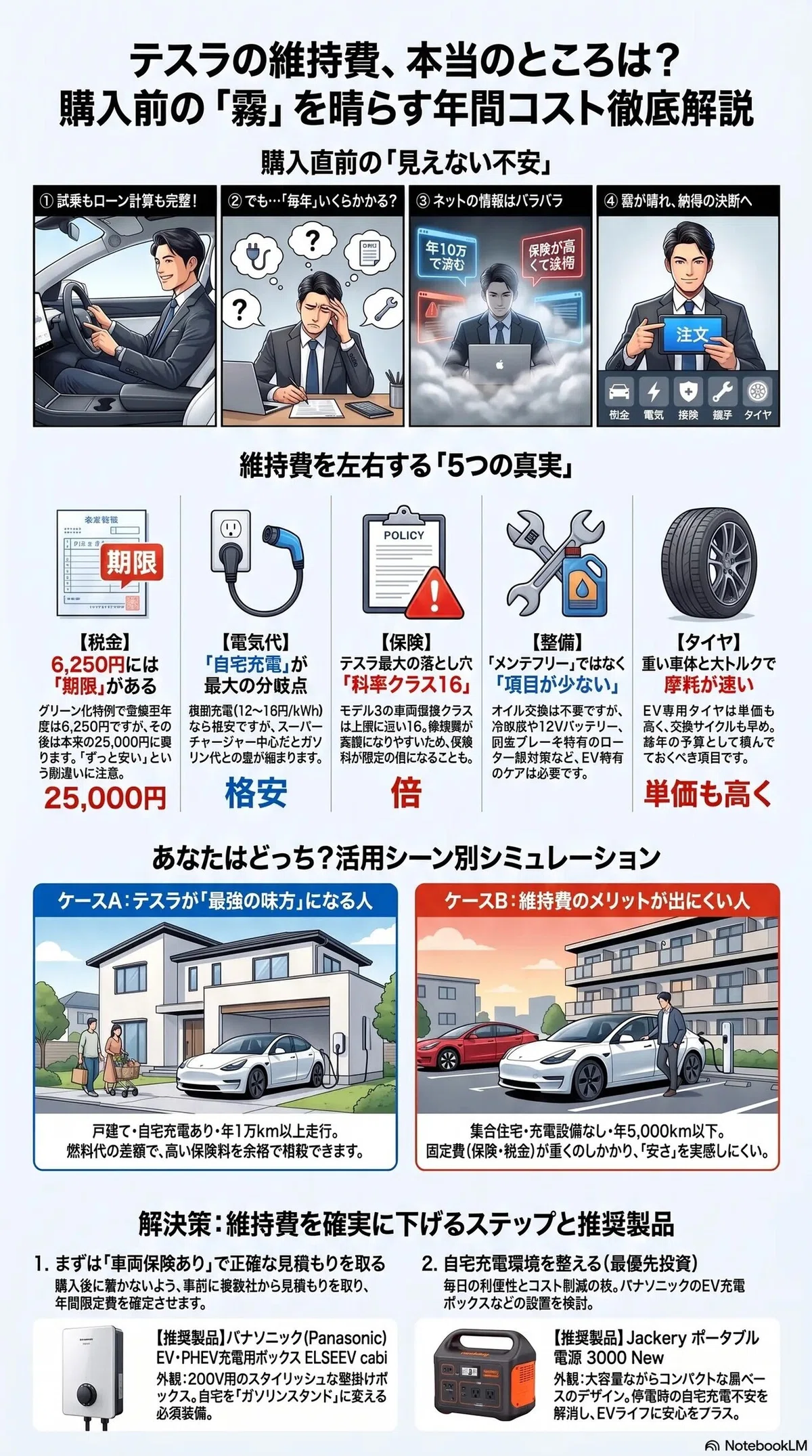 テスラ 維持 費