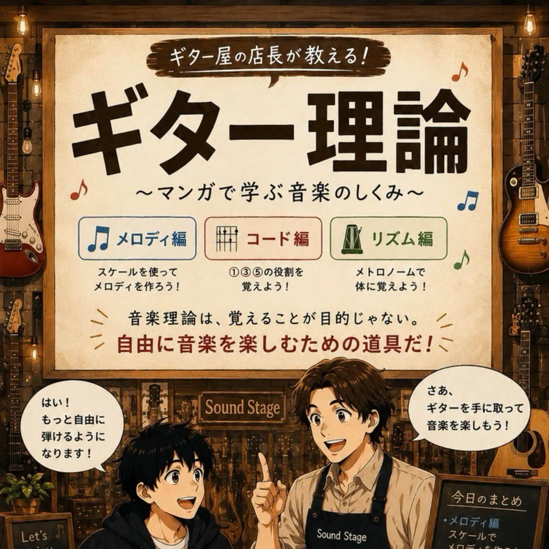 ギター理論 たぬきち