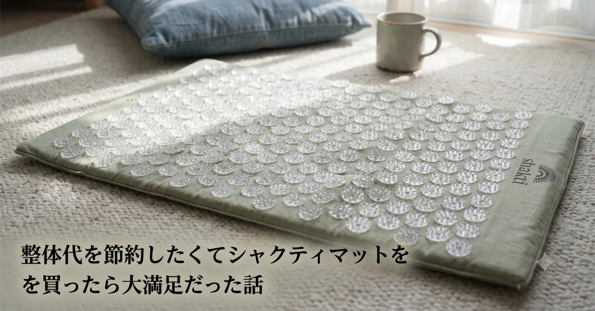 シャクティマット　新品 整体代を節約したくてシャクティマットを買ったら大満足だった｜フル