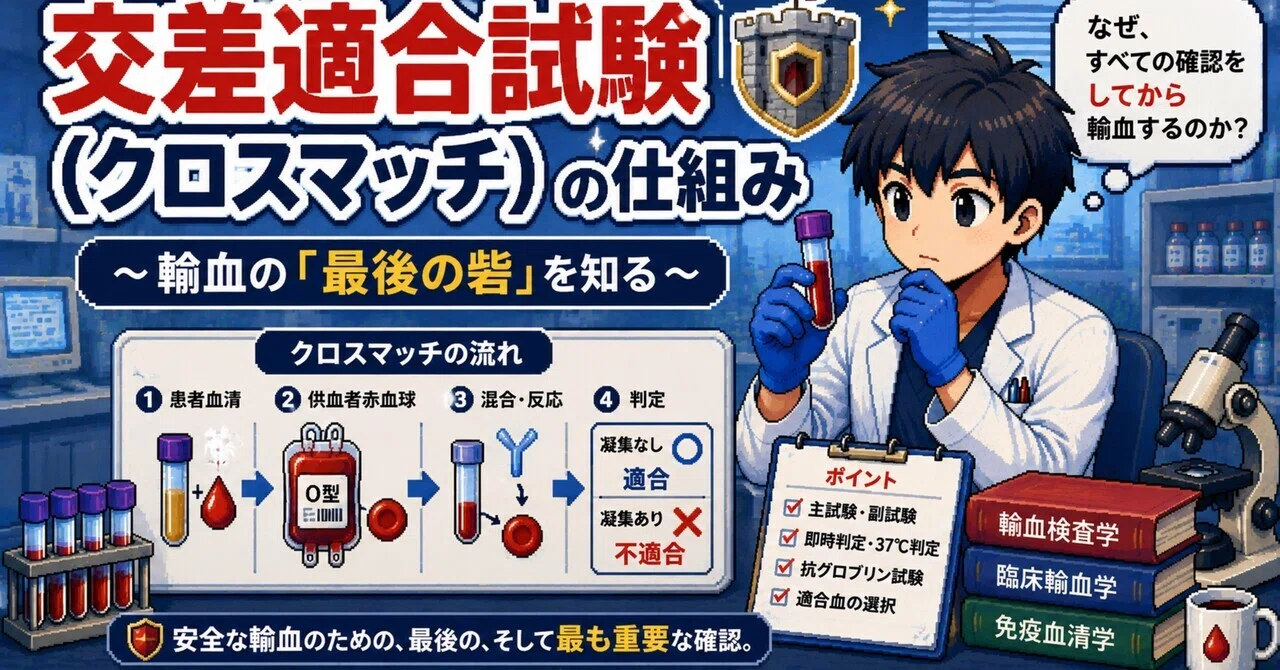 交差 適合 試験