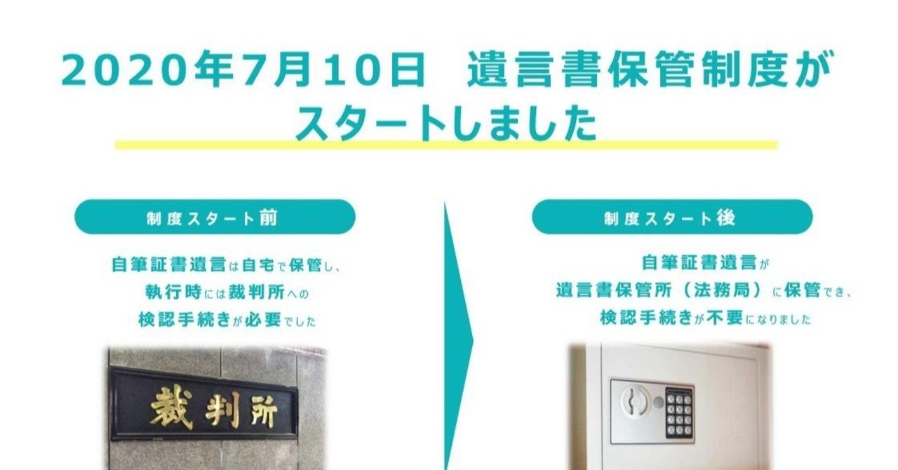 実際に自分で書いた遺言書を法務局に預けてきました 遺言書保管制度スタート 三浦 美樹 司法書士 Note 実際に自分で書いた遺言書を法務局に預けてきました 遺言書保管制度スタート 三浦 美樹 司法書士 Note