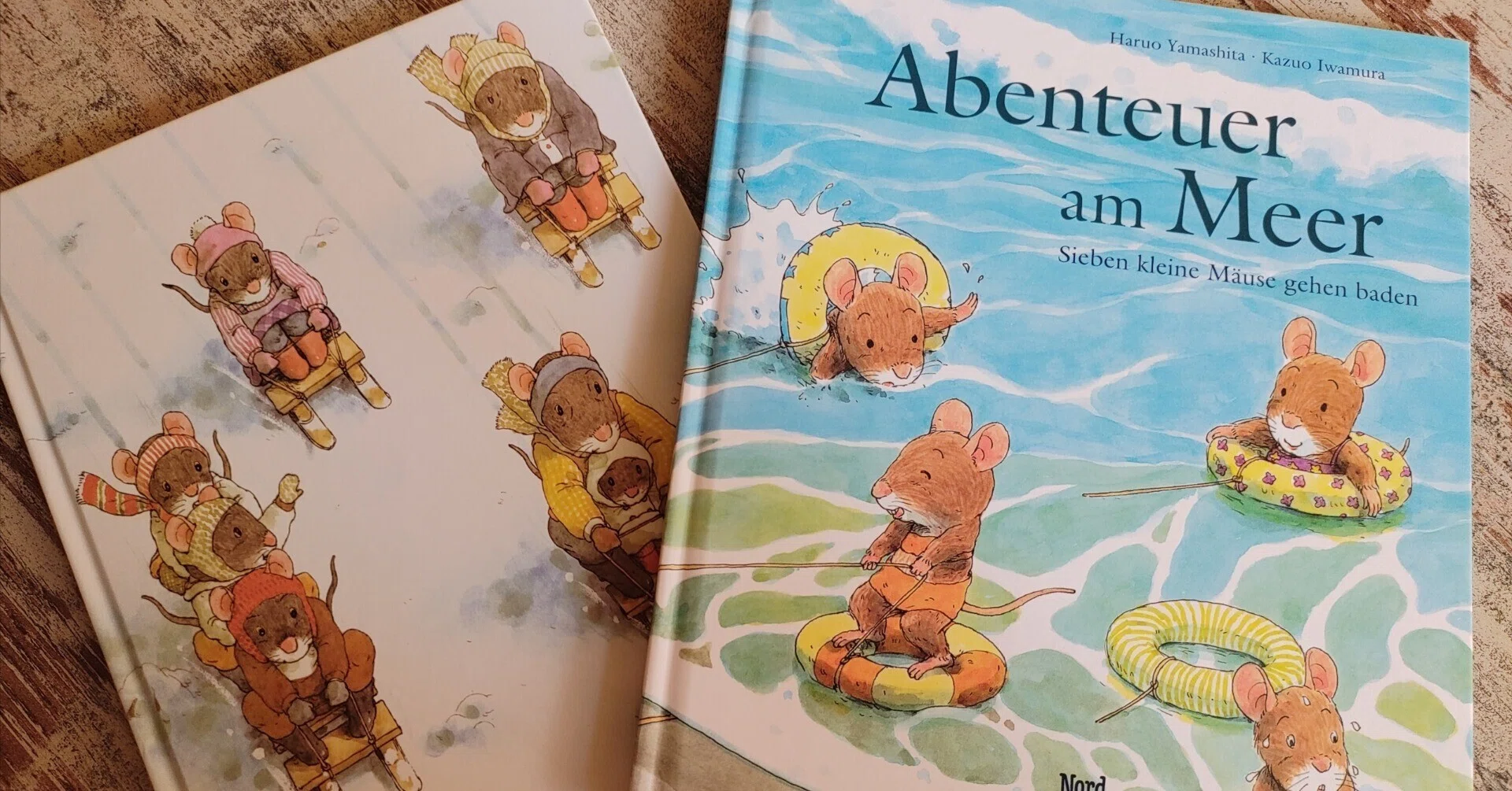 ドイツ語で絵本を読む｜7つごねずみ＆14ひきのねずみシリーズ