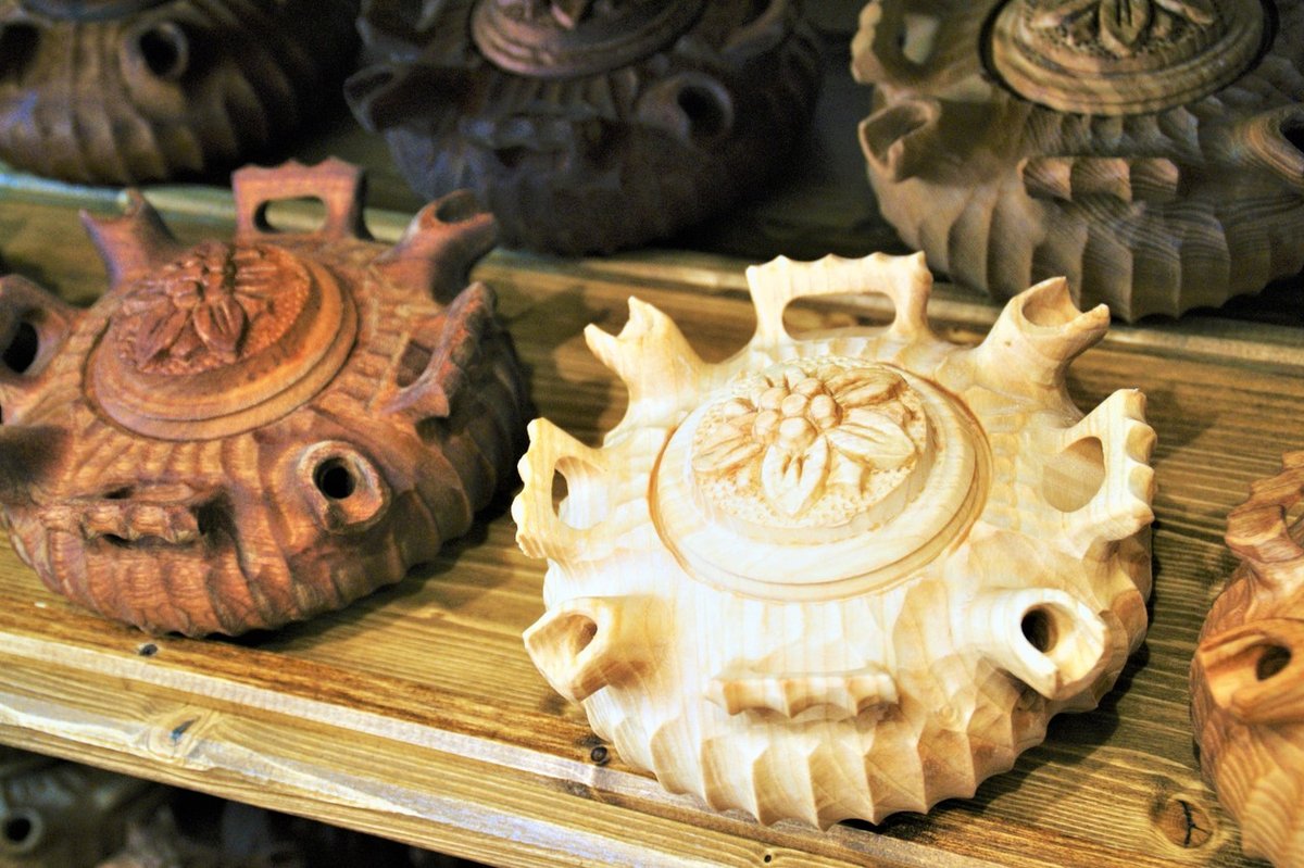 木製の友情の盃・グロッラ ☆ アオスタの有名工芸品です｜食の工房  