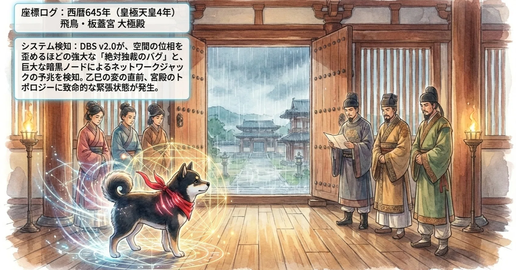 645 年