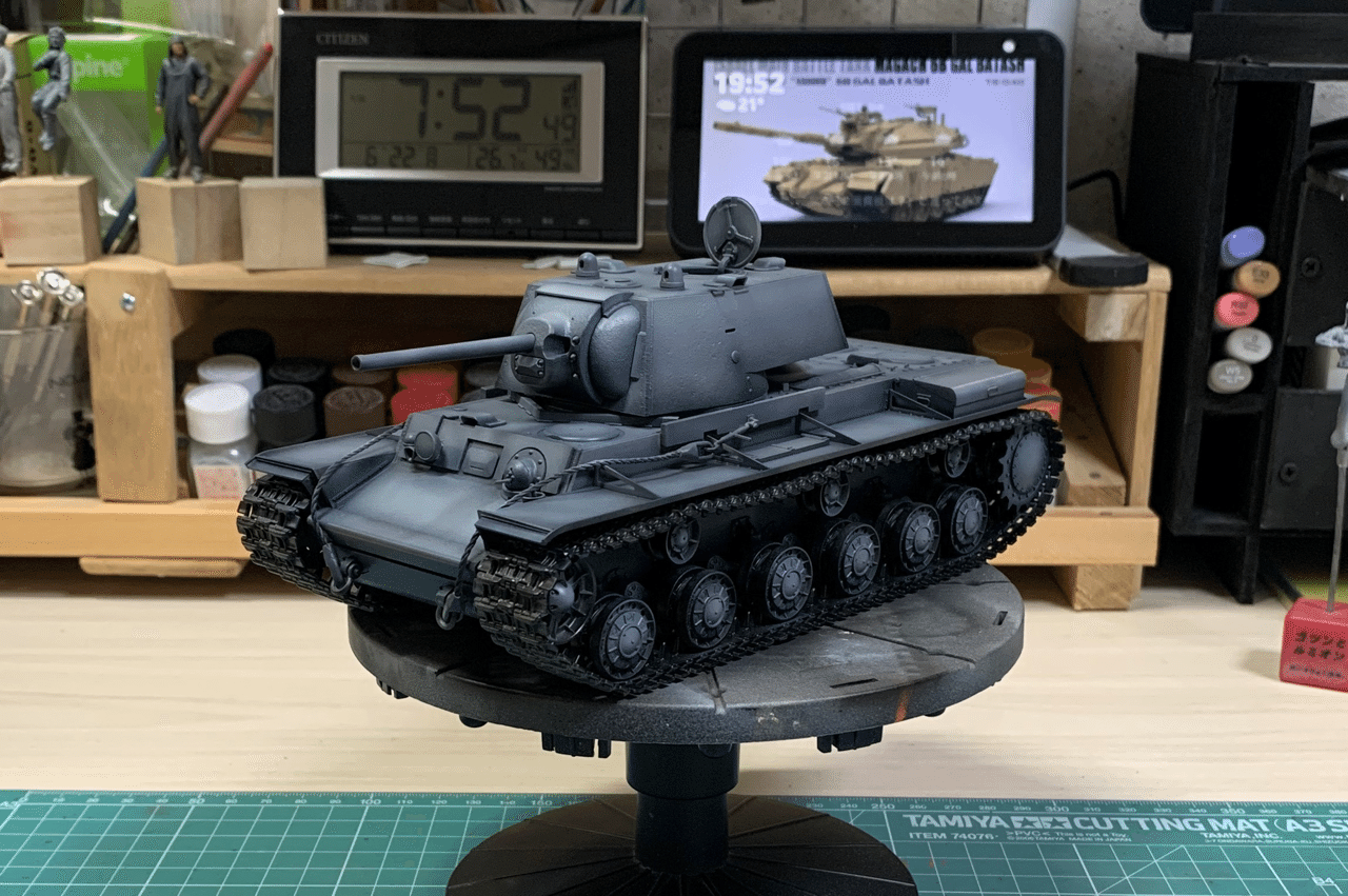 タミヤ KV-1製作記｜杉さん