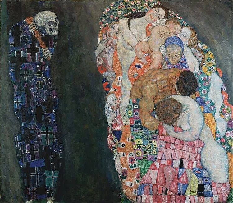 クリムト「死と生」