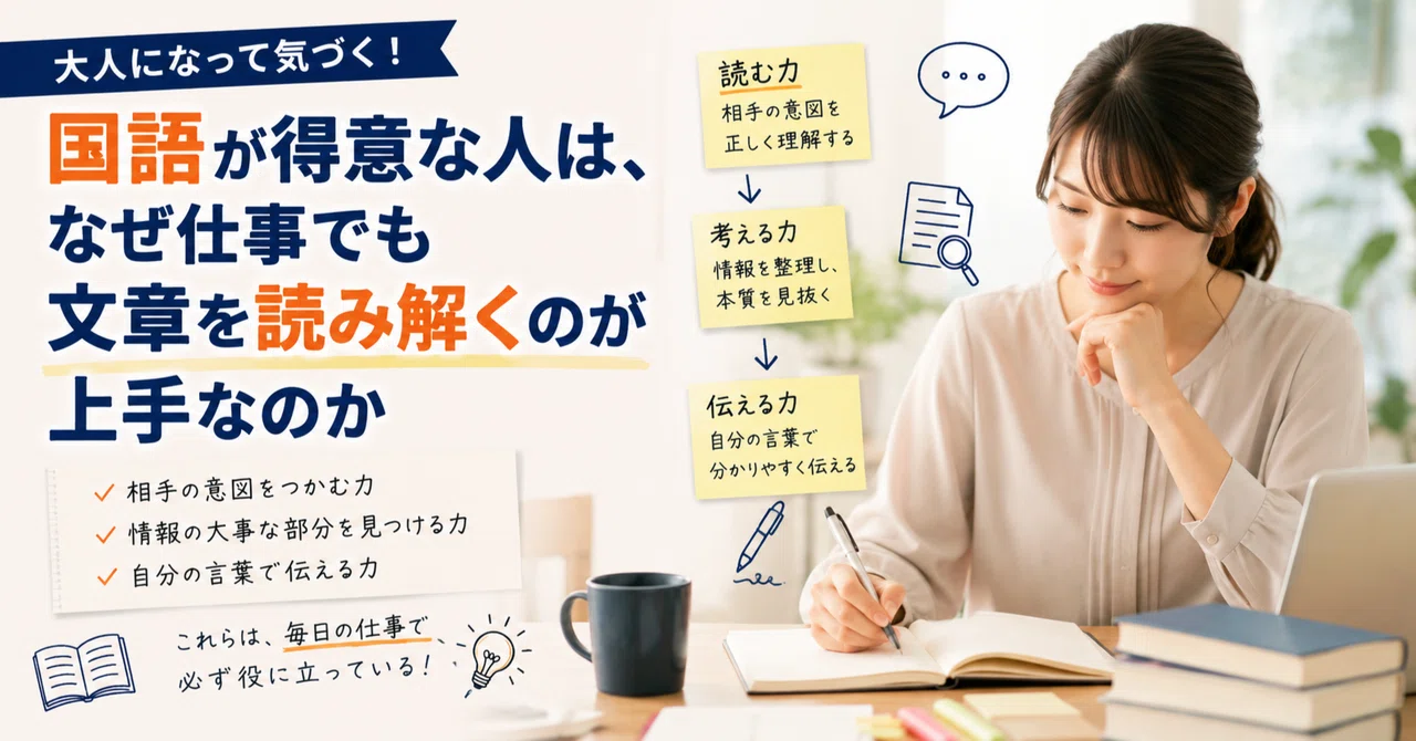 Why are people who are good at Japanese literature also good at reading ...