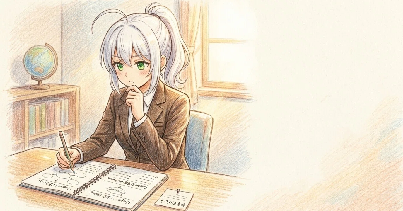 Geminiで長編夢小説を書くための章分けテンプレート｜AI_DAISUKI
