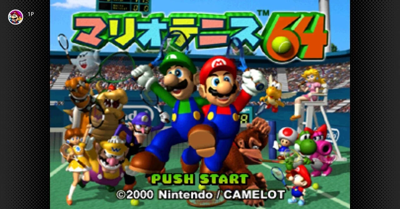 Mario Tennis 64 as Told by a Boo Main｜リペ 研究所