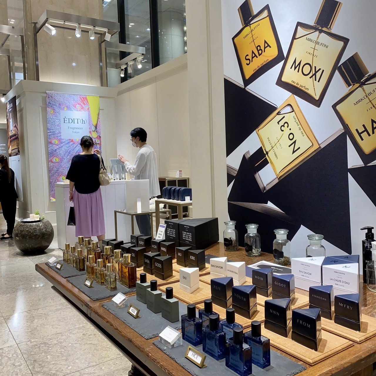 FRAGRANCE GALLERY」阪急メンズ東京のイベントに行って来ました！｜た