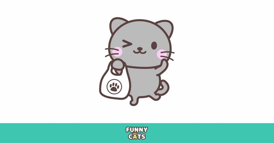 Note見出し用イラスト 買い物する猫 コーヘーズ Note