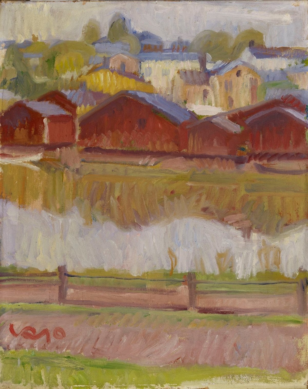 Ranta-aittoja Porvoosta, 1910