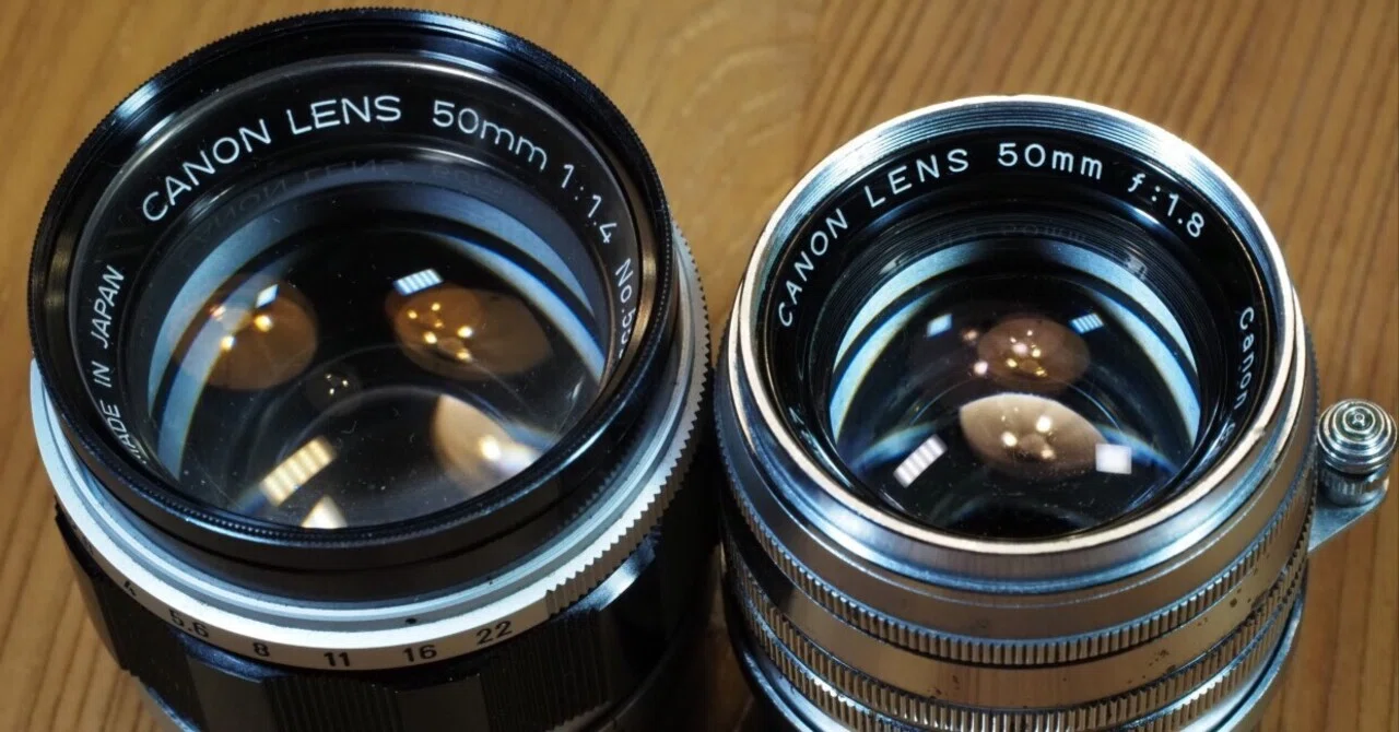レンズ沼の歩き方」CANON LENS 50mm F1.4 vs 50mm F1.8 その2 ｜saphirinus