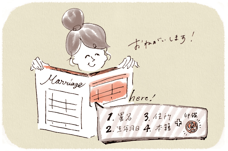 婚姻届の証人欄はどう書く 頼む前に必ずチェックしたい注意点 花よめ喫茶 Note 婚姻届の証人欄はどう書く 頼む前に必ずチェックしたい注意点 花よめ喫茶 Note