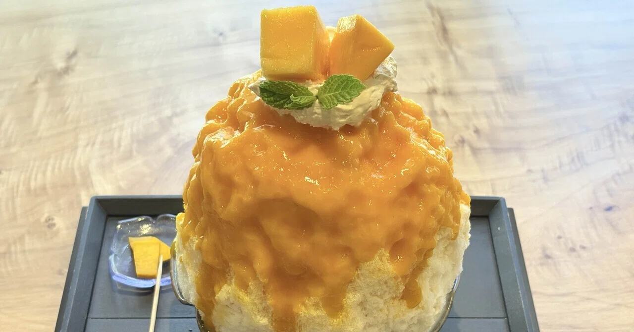 Reconciling with Summer Shaved Ice | Taste Monthly Report｜枝田氷