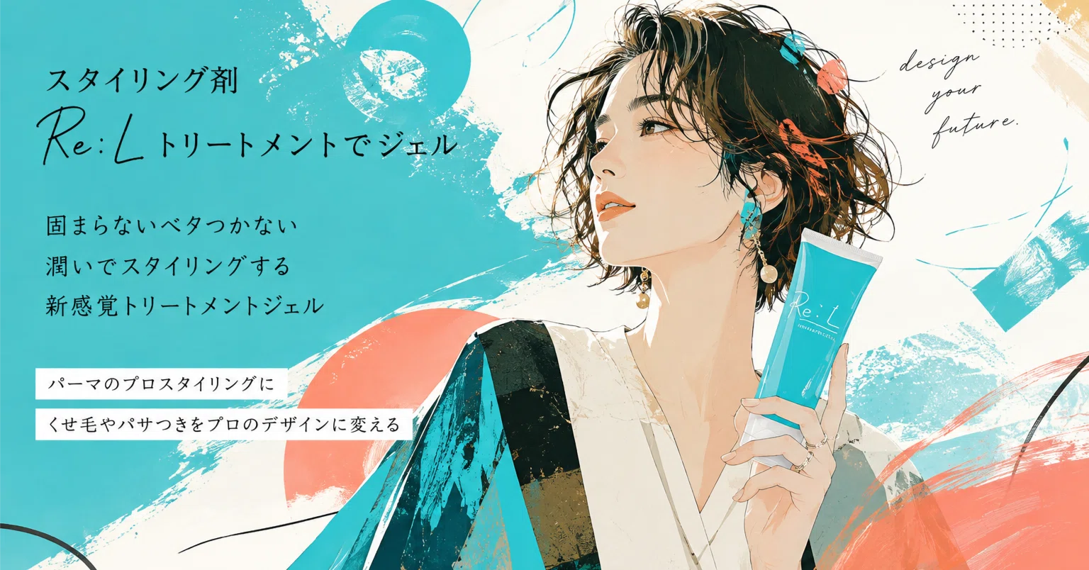 スタイリング剤 ui トリートメントしながらスタイリングする！！新発想の「Re:L（リル