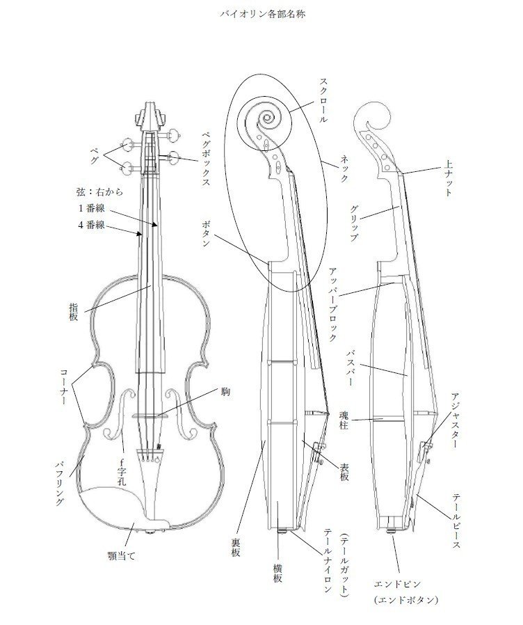 バイオリン　確認用 PLAYTECH ( プレイテック ) PVN334 バイオリン 3/4 送料無料