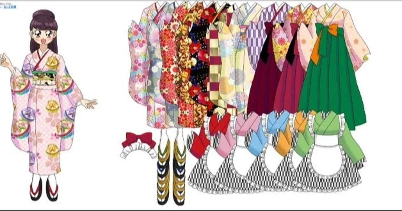 Recommended programs for creating dress-up games｜金剛鋭次