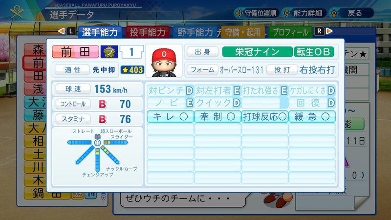 レビュー パワプロ の栄冠ナインを初めてやったんだけど面白い ロブスター Note