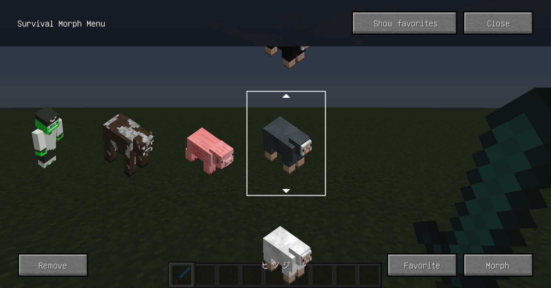 Metamorph Minecraft Mod Note Metamorph Minecraft Mod Note