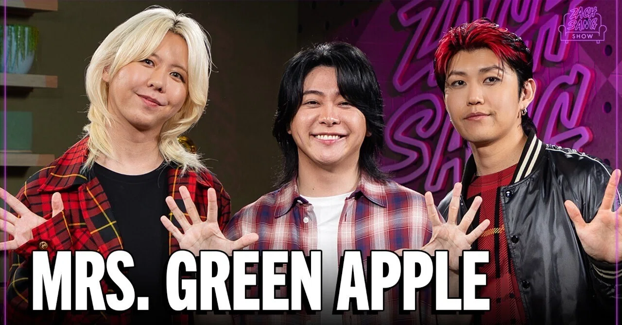 Mrs. GREEN APPLEが米国の人気インタビュー番組に出演。いよいよ海外