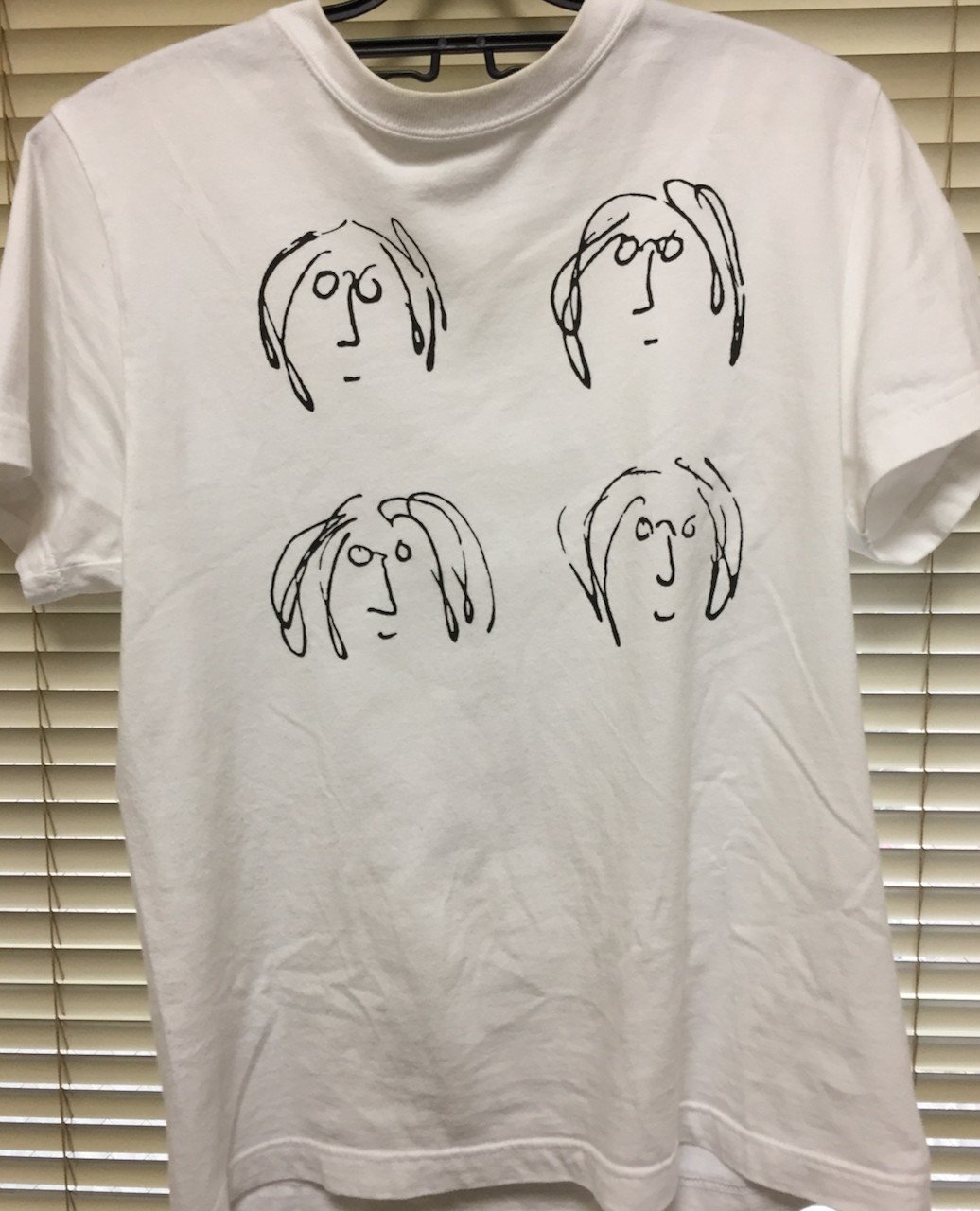 Tシャツ ２枚買い ジョンレノンイラストt Toshiya Maeda コピーライター Note