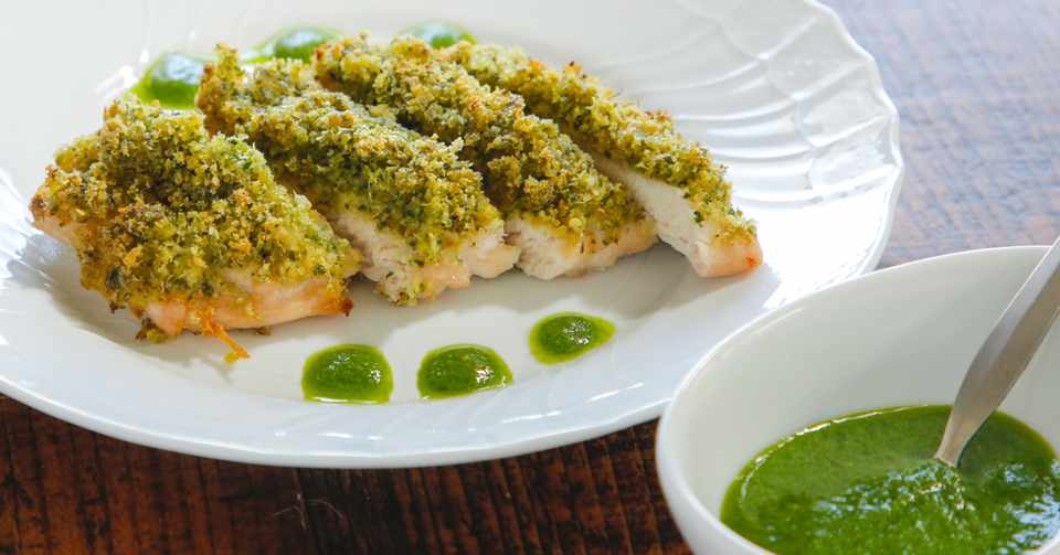 食品ロス削減 セロリの葉の香草パン粉焼き 簡単 ヘルシー 献立が決まる家庭料理レシピ集 Note