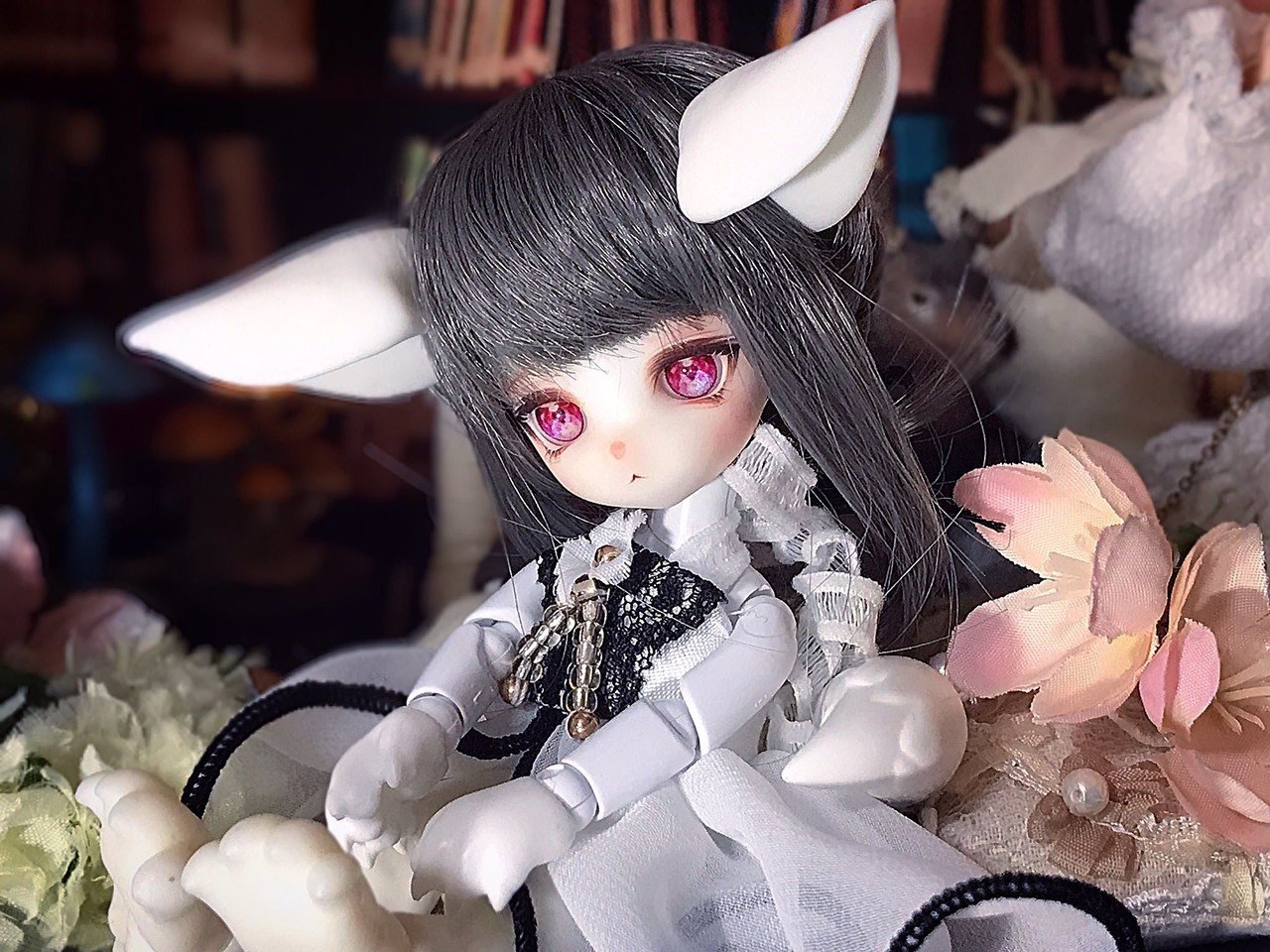 まめるり亭＊ オビツ11 カスタム ドール ヘッド 1/6 parabox