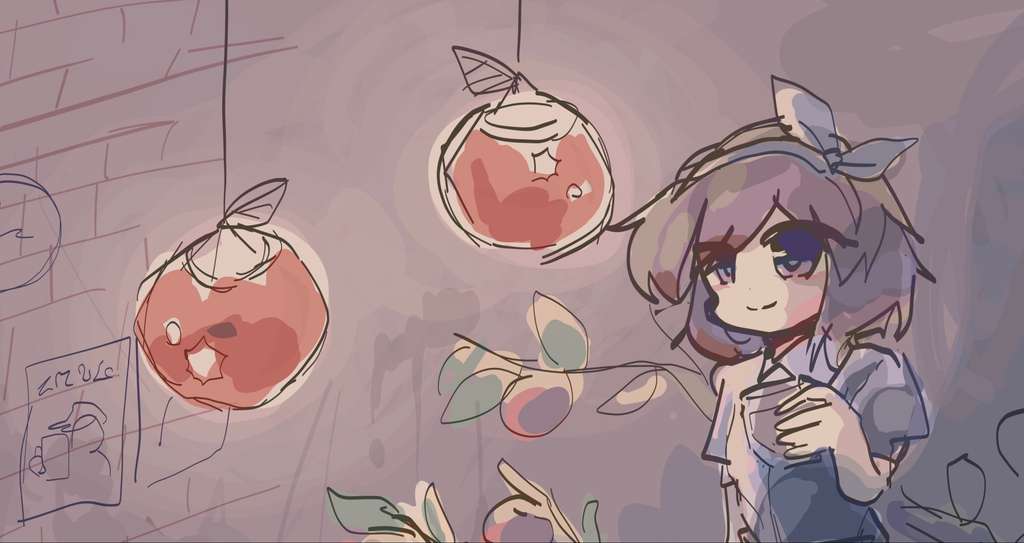 東方とかサガとかの絵 スマホ壁紙 Hbk Product Note