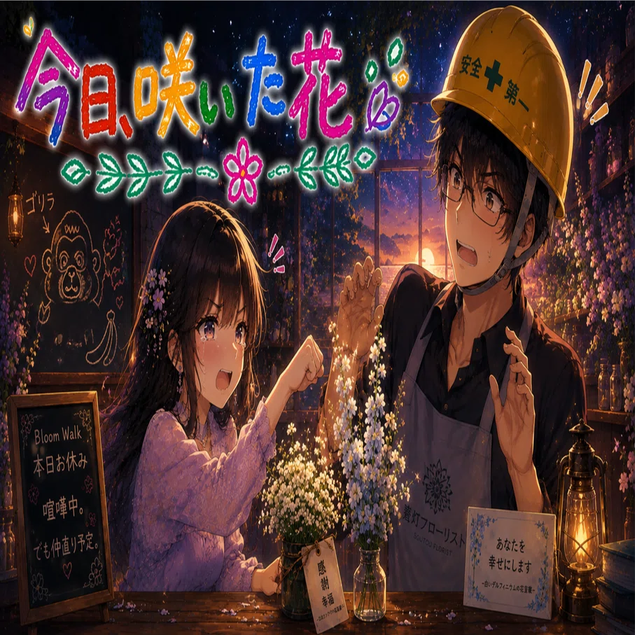 今日、咲いた花【40日目】2026/08/07｜白