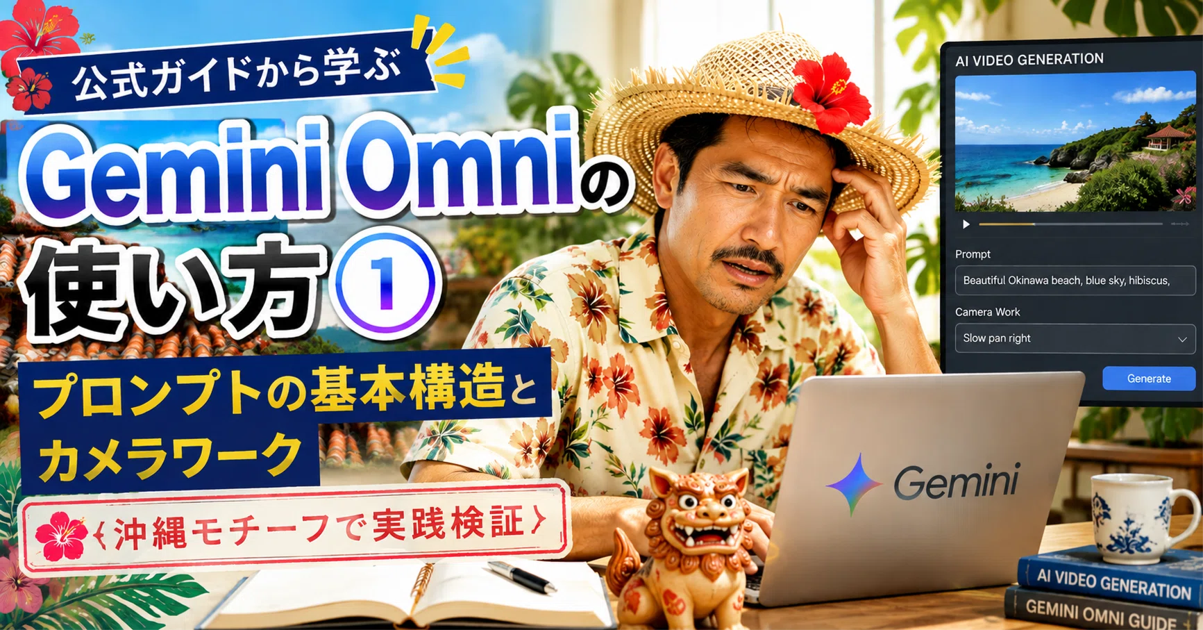 公式ガイドから学ぶGemini Omniの使い方①：プロンプトの基本構造と