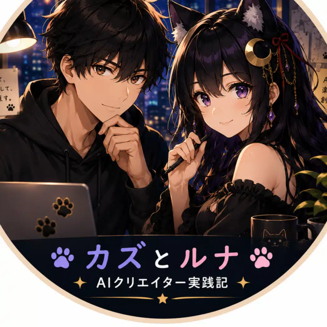 カズとルナ｜AI漫画制作