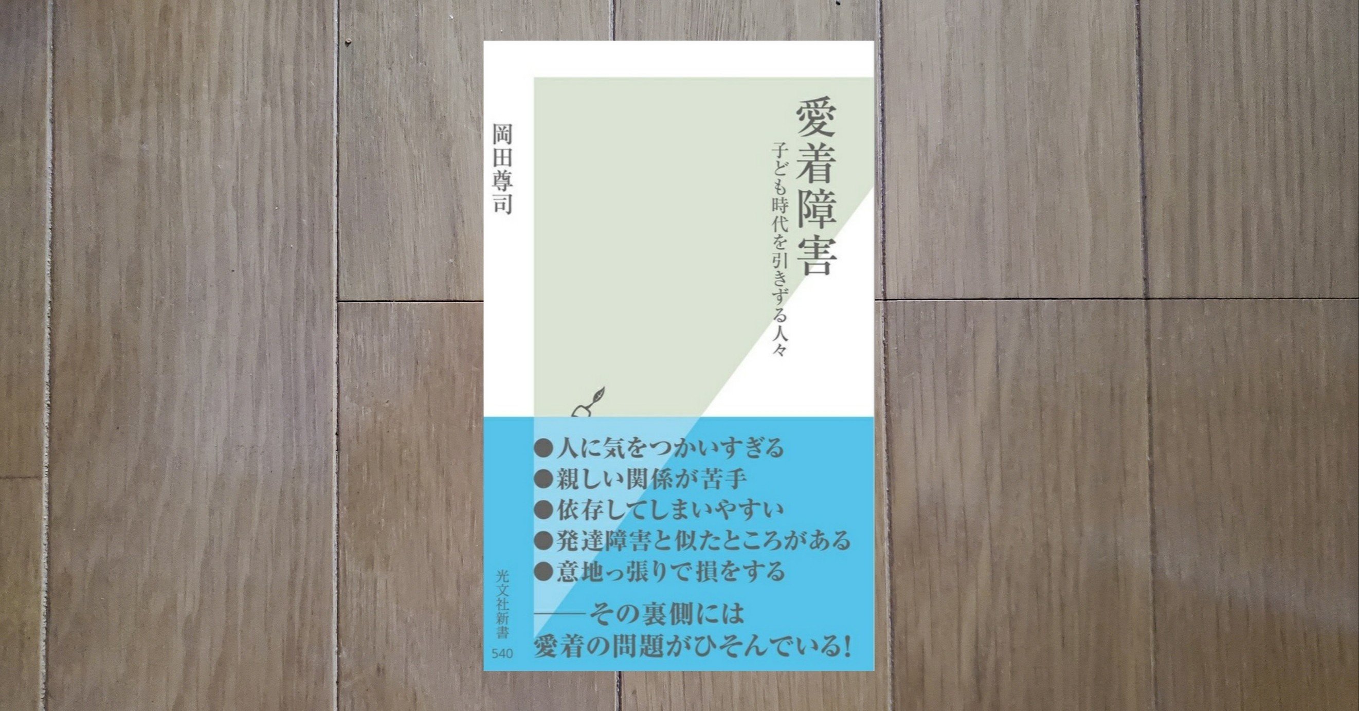 書籍解説no 16 愛着障害 子ども時代を引きずる人々 Masa Jordan Note