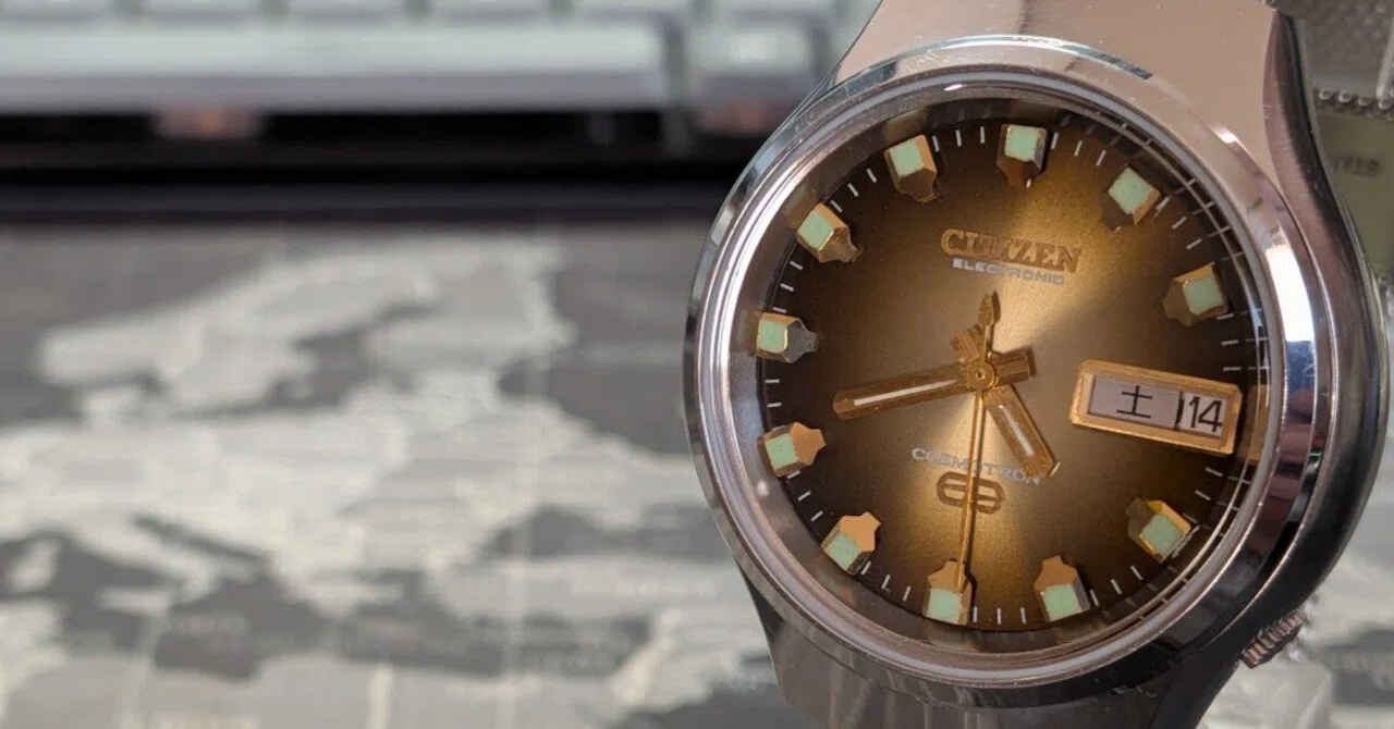 No.527 | Citizen | 4-870156Y | 巻かなくてもいい機械式の時計｜と