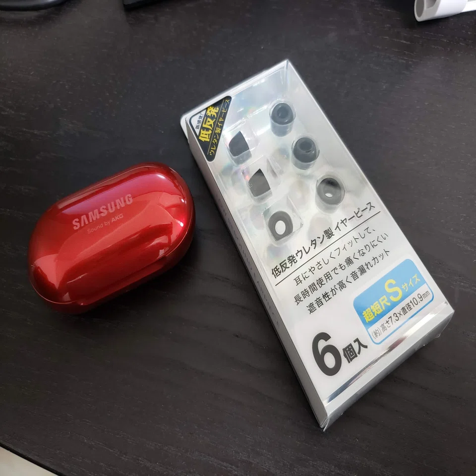 Galaxy Buds/Buds+で使えるウレタンイヤーピースが748円だったレビュー