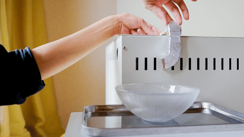 ダクトで水ようかんを作った 3yk Note