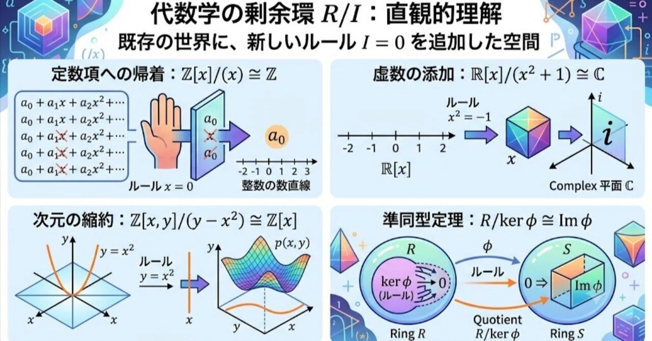 [Algebra] How to instantly identify isomorphic algebraic systems｜辻々
