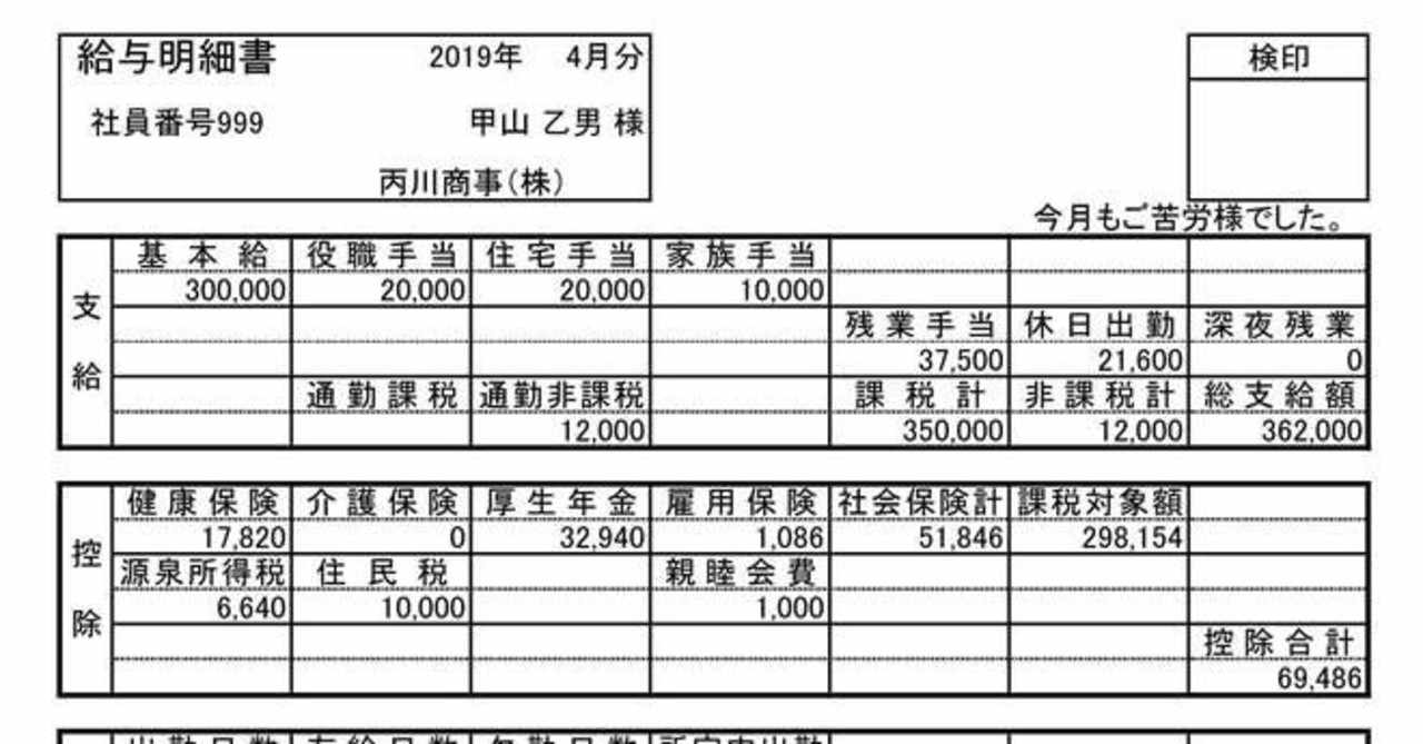 給与明細 の新着タグ記事一覧 Note つくる つながる とどける