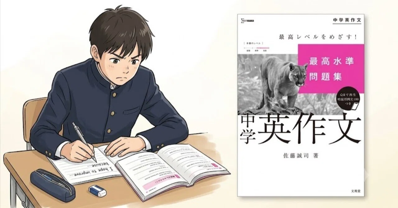 なぜ英作文で減点される？偏差値65の壁を破る『最高水準問題集 中学英