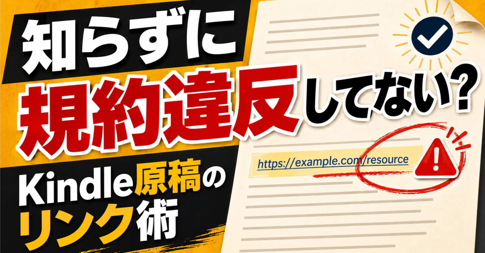 Kindle出版】メルマガ誘導は規約違反！アカウント停止を防ぐ正しい